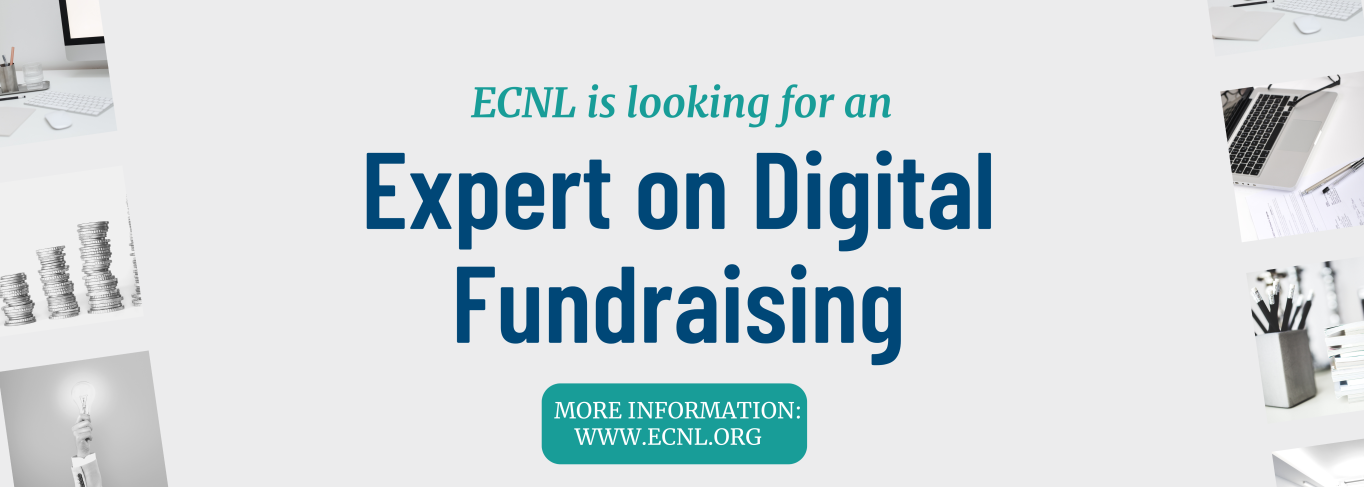 ECNL is looking for an expert on digital fundraising
