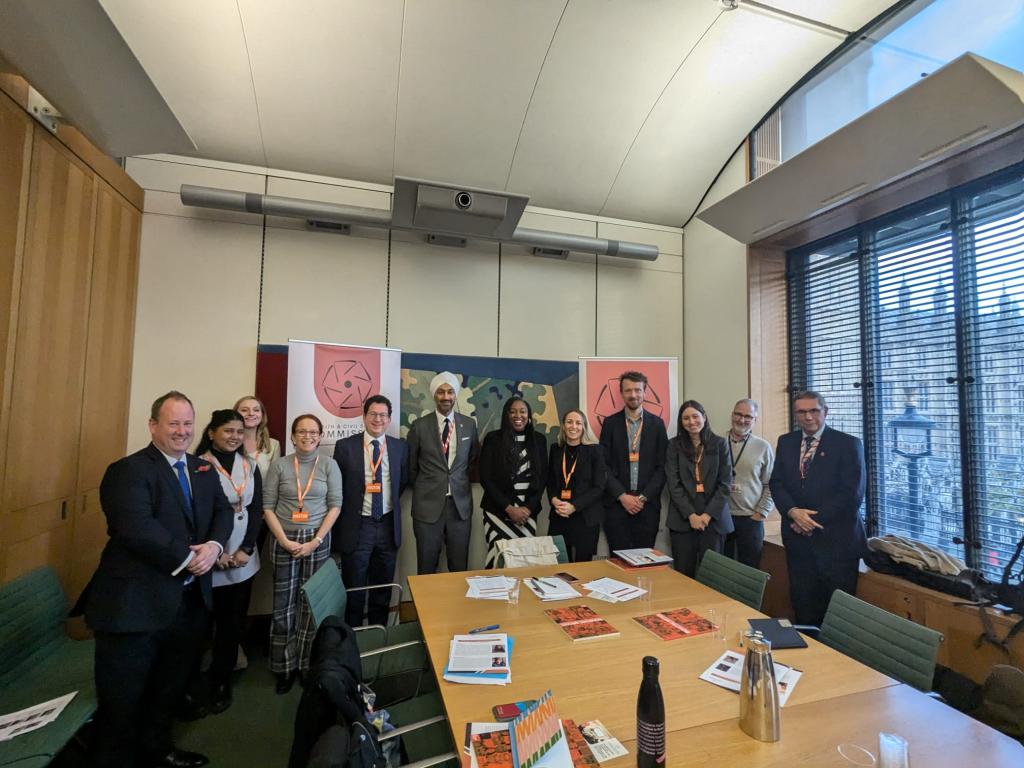 12 participants of the UK Parliament Hearing on AI regulation. 