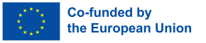 Logo of EU with text "Co-funded by the European Union"