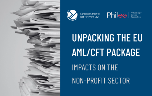 Unpacking the EU AML/CFT Package, impacts on the non-profit sector